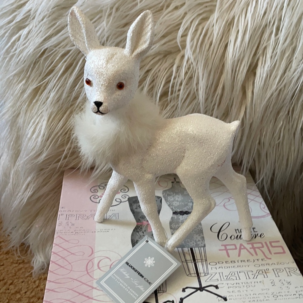 Winter wonderland reindeer decor